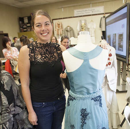 Fashion Studies displays her dress design
